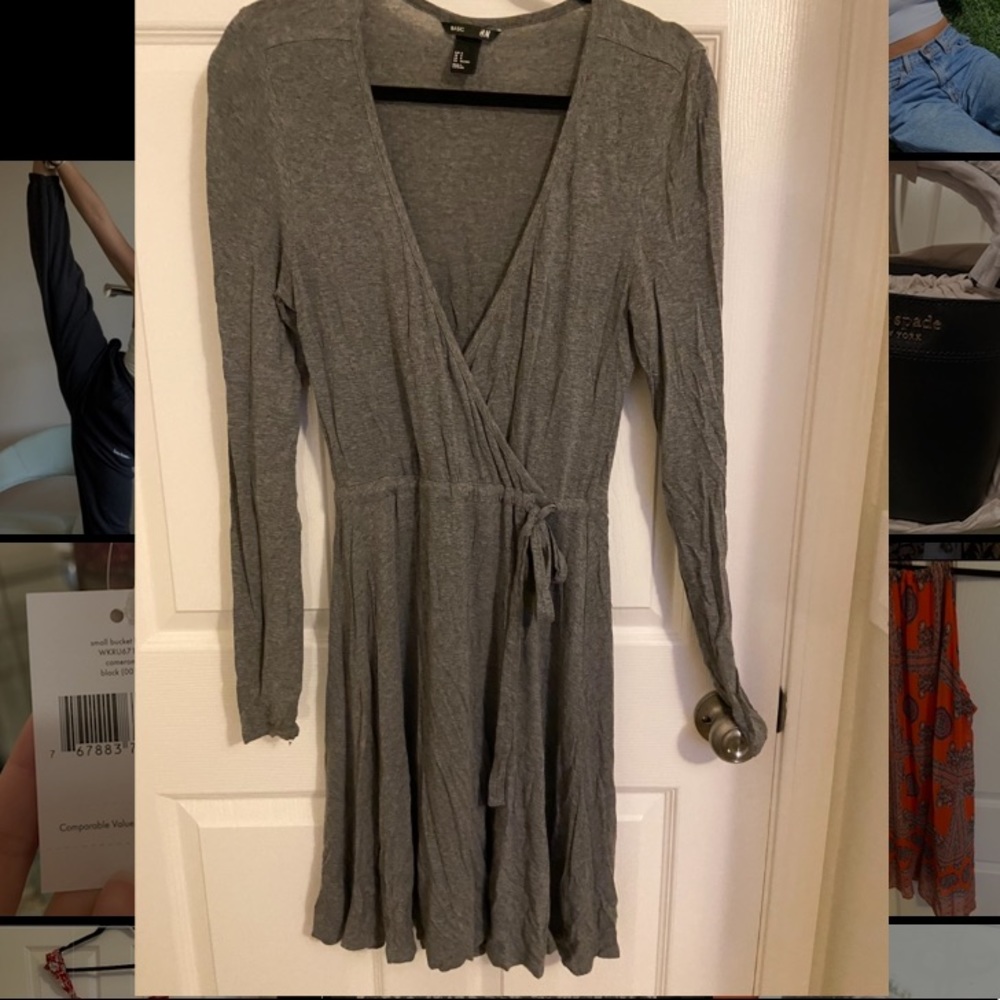 H&M wrap dress